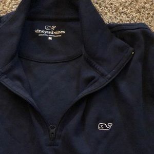 Vineyard vines navy quarter zip